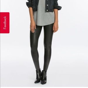 Spanx Faux Leather Legging, Black